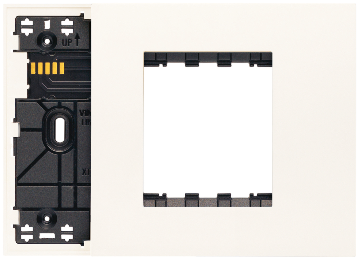 Supporto misto elettrificato Vimar Linea XT 3 moduli bianco - 32613.B 01