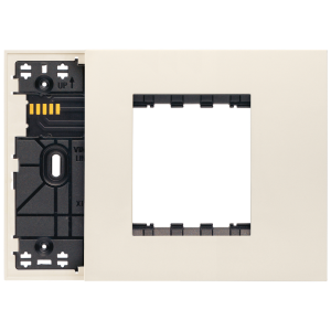 Supporto misto elettrificato  linea xt 3 moduli canapa - 32613.c