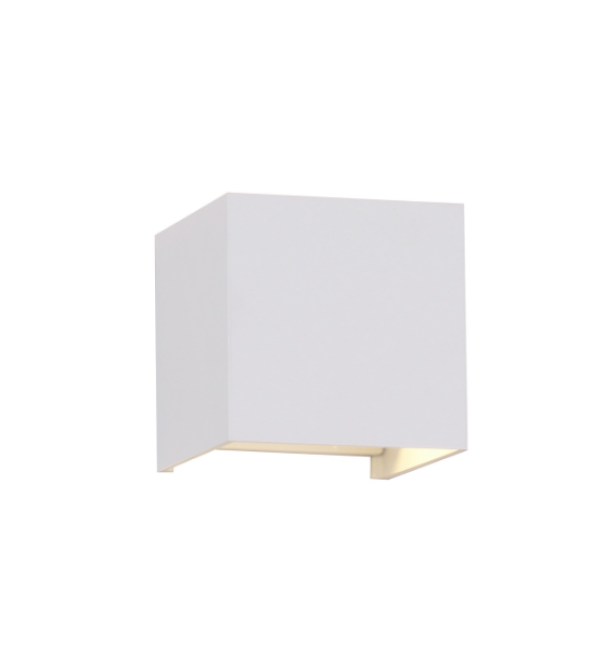 Lampada da parete led Mantra Davos 12W 3000K bianco - 6521 01