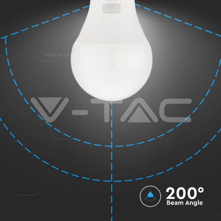 Lampadina led A65 V-tac attacco E27 17W 4000K VT-21017 - 23214 04