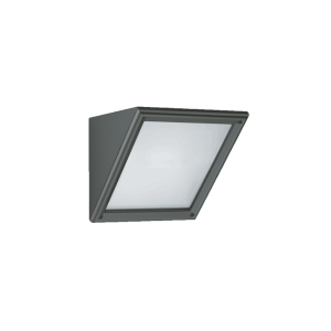 Lampada da parete  triangolo piccolo 1xe27 max 75w antracite - 4170an