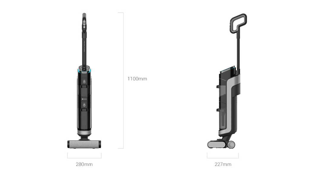 Aspirapolvere smart lava e sciuga Ezviz max 200W 4000mAh - 314100006 02