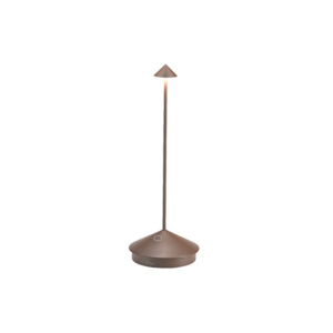 Lampada da tavolo led touch  pina 2.2w 2200-2700-3000k corten - ld1650r3