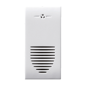 Suoneria  domus s44 1 modulo 230v ip40 bianco - 441029