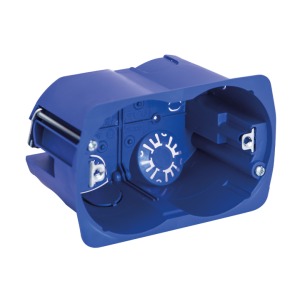 Scatola da incasso  3 moduli 106.6x64.6x51.4mm blu - 253cg