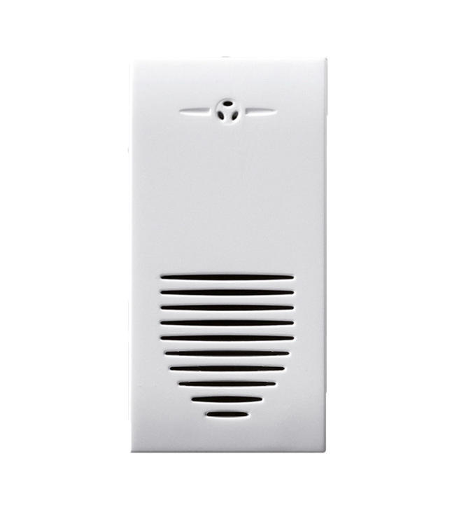 Ronzatore AVE Domus 1 modulo 230V IP40 bianco - 441031 01