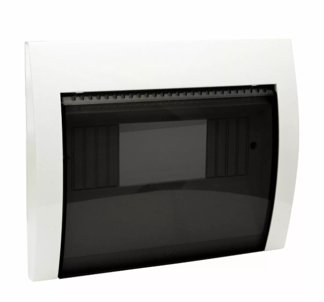 Coperchio Ave Serie Domus con portello fume IP40 8 moduli DIN - 53T08B