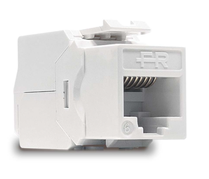 Presa plug Keystone Fracarro cat 6 RJ45 1.5A - 287711 01