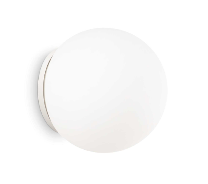 Lampada da parete Ideal Lux Mapa diametro 30cm 1xE27 max 42W bianco - 059822 01