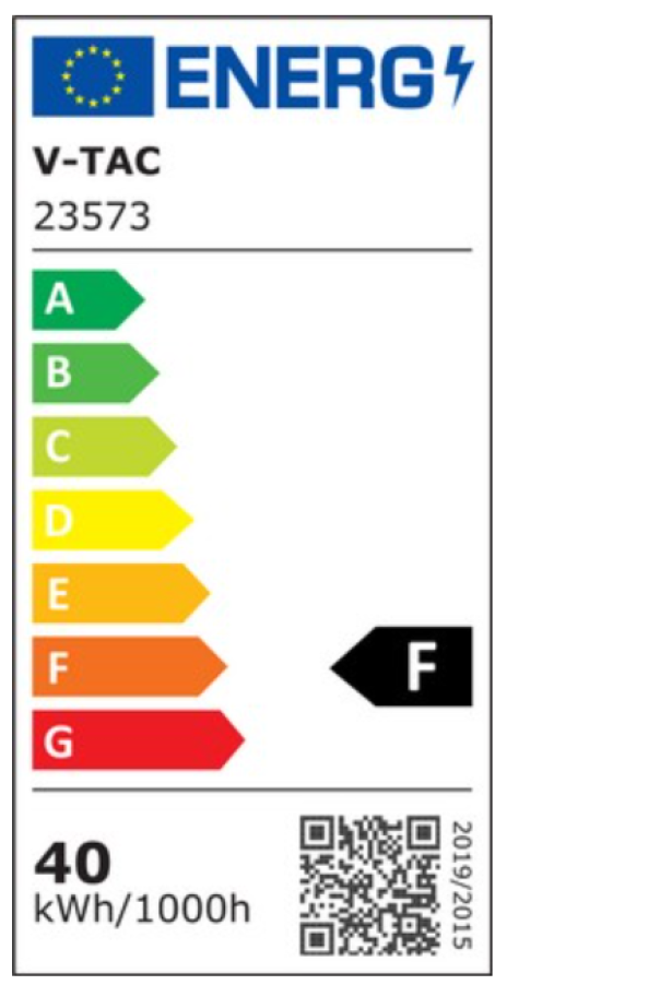 Lampadina led T120 V-tac E27 con supporto E40 40W 6500K VT-21040 -  23573 06