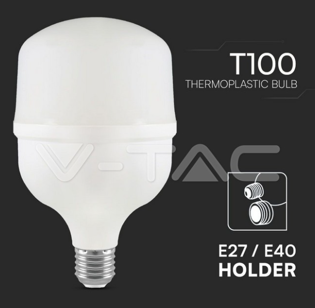 Lampadina led T100 V-tac E27 30W 4000K VT-21031 -  23570 03