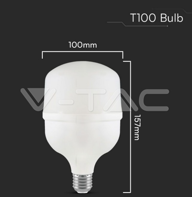 Lampadina led T100 V-tac E27 30W 6500K VT-21031  -  23571 05