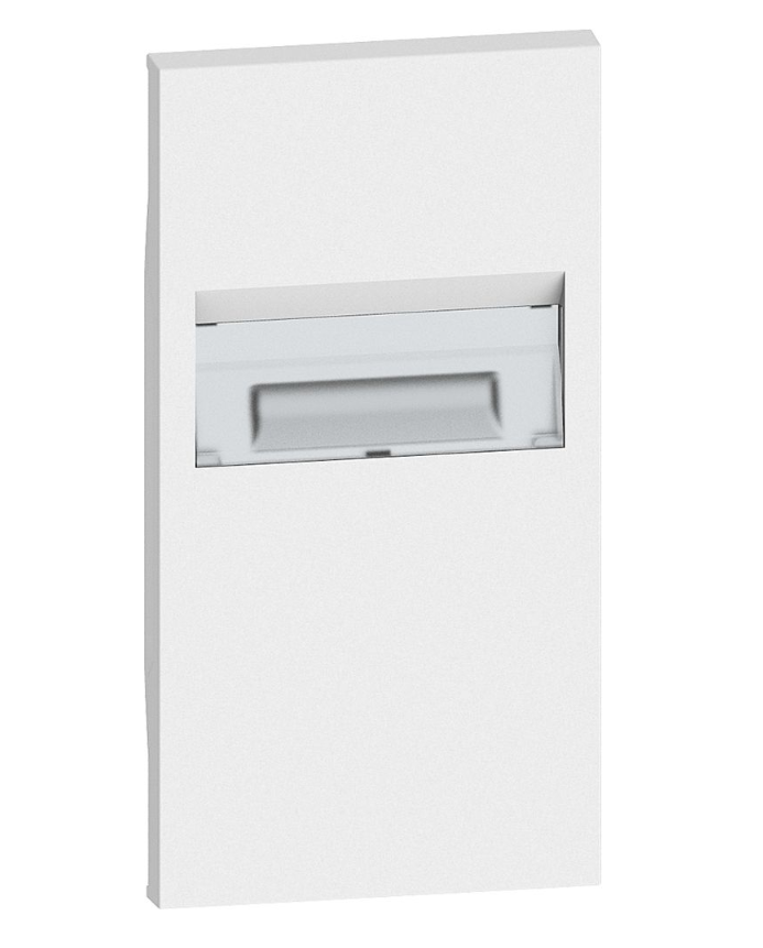 Cover per lampada segnapasso K4382 Bticino Livingnow 2 moduli bianco - KW71 01