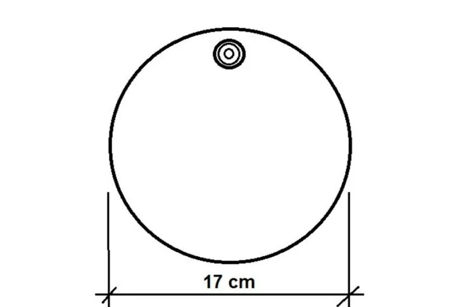 Base per lampada da tavolo Artemide Tolomeo Micro diametro 17cm alluminio - R301755 02