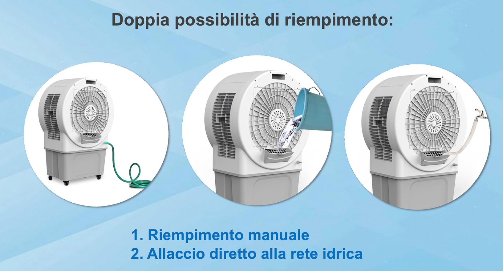 Raffrescatore Moel Turbo Cooler 250W max 80L 3 livelli - 9100 06