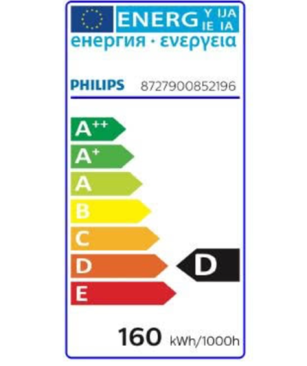 Lampadina lineare alogena T11 Philips attacco R7s 160W 2900K - 160ESPLUS 03