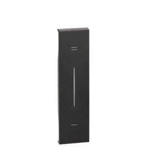 Cover per dimmer  living now 1 modulo 3 fili nero kg19 - kg01n