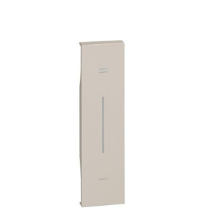 Cover per dimmer  living now 1 modulo 3 fili sabbia km19 - km01n