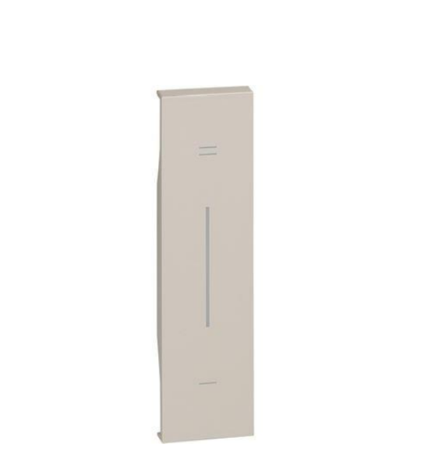 Cover per dimmer Bticino Living Now 1 modulo 3 fili sabbia KM19 - KM01N 01