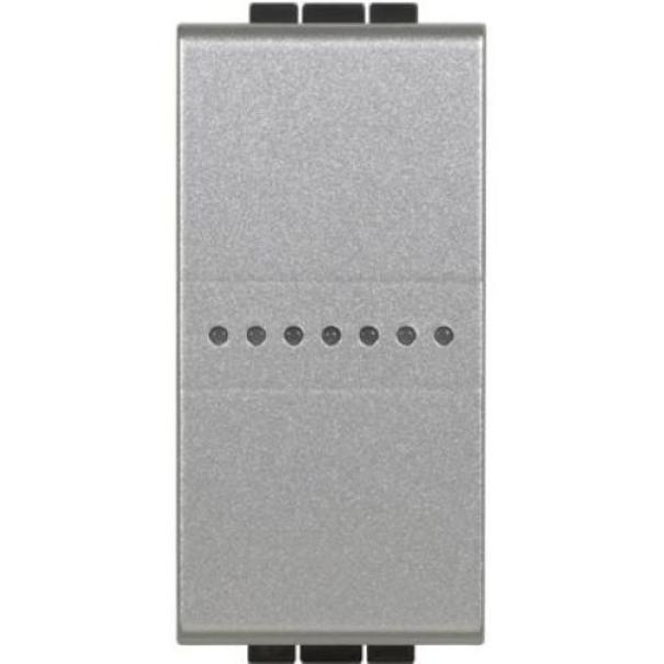 Dimmer universale a pulsante Bticino Livinglight 1 modulo 3 fili tech NT4411N - NT4418 01