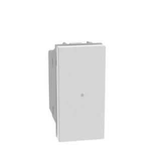 Dimmer universale a pulsante  matixgo 1 modulo bianco - jw4418