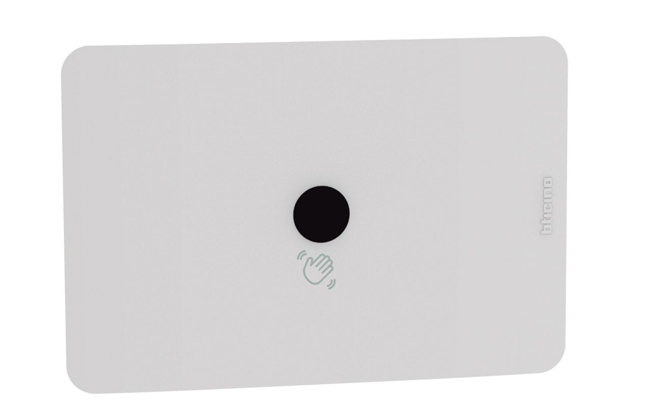 Deviatore touchless a sfioramento Bticino MatixGO 3 moduli bianco - JW4103TLAB 01