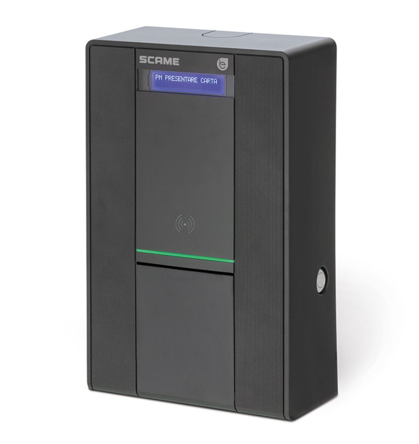 Stazione di ricarica wallbox Scame Business 1P+N+T 32A 7.4kW antracite - 205.W37-B 01