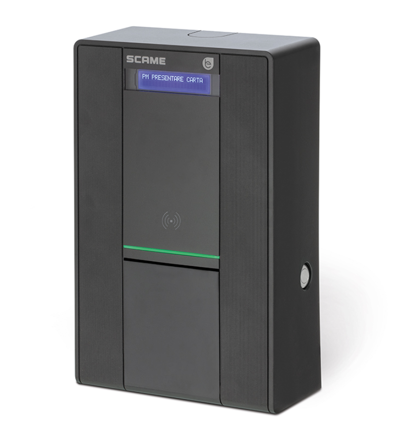 Stazione di ricarica wallbox Scame Pro 1P+N+T 32A 7.4kW antracite - 205.W74-B 01