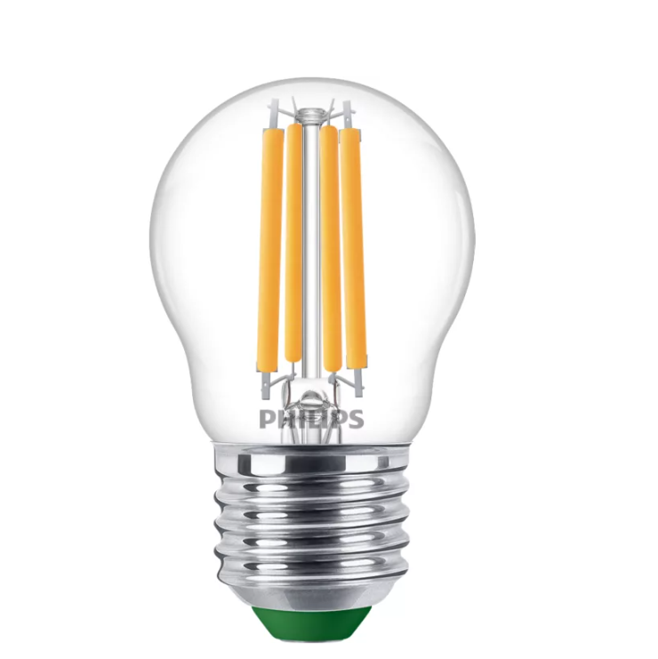 Lampadina led P45 Philips E27 2.3W 2700K - MLLUS40827AG2 01