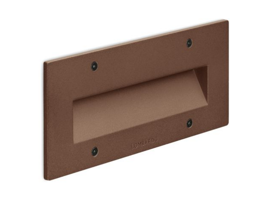 Segnapasso led Lombardo Fix 506 7.2W 3000K corten - LL1200113 01