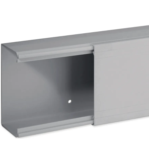 Canale porta cavi  a base piana sezione 5250mm2 da 2m  grigio - b01833