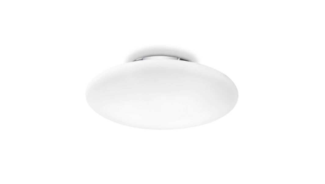 Plafoniera Ideal Lux Smarties 2xE27 max 60W bianco - 032047 01