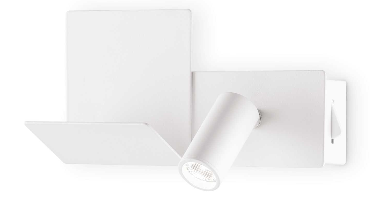 Lampada da parete led Ideal Lux Komodo-2 AP 4.5W 3000K bianco - 306810 01