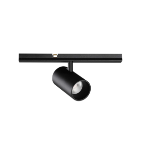 Proiettore a binario led dimmerabile  stick track single 3w 3000k nero - 329505