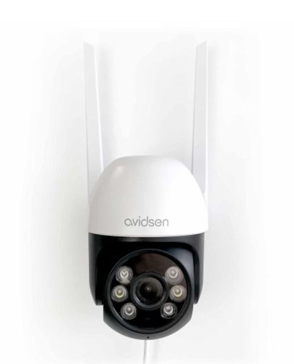 Telecamera IP wifi Avidsen 2MP 108W bianco - 127154 01