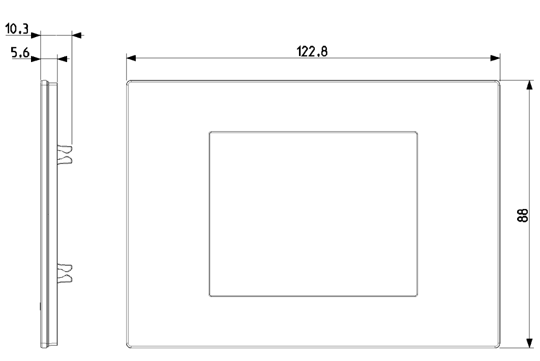 Placca Vimar Linea 3 moduli bianco - 30653.40 02