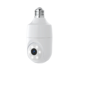 Telecamera a lampadina wifi smart  attacco e27 2304x1296p bianco - dp01