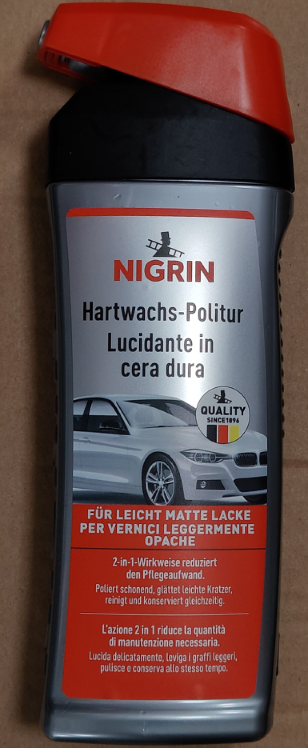 Lucidante a cera dura Lubex Nigrin da 500ml - 34953 01