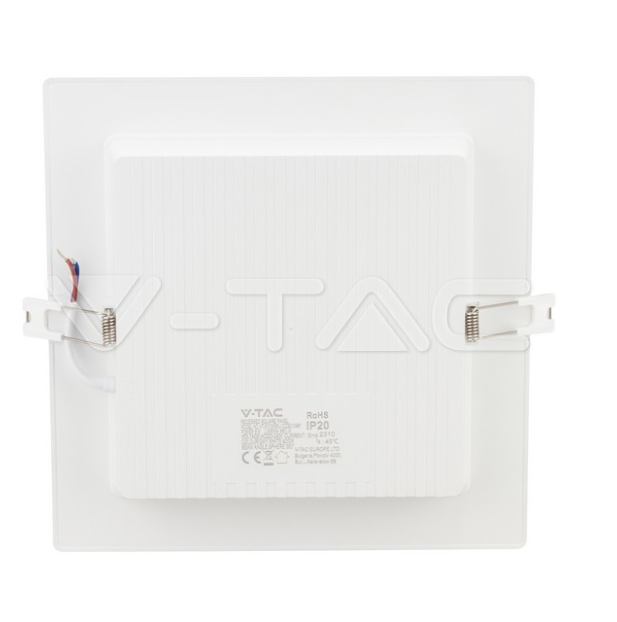 Pannello led quadrato V-tac da incasso 6W 3000K VT-61006  - 10480 02