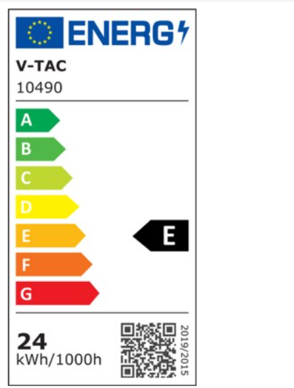 Pannello led quadrato V-tac da incasso 24W 4000K VT-61024  - 10490 06