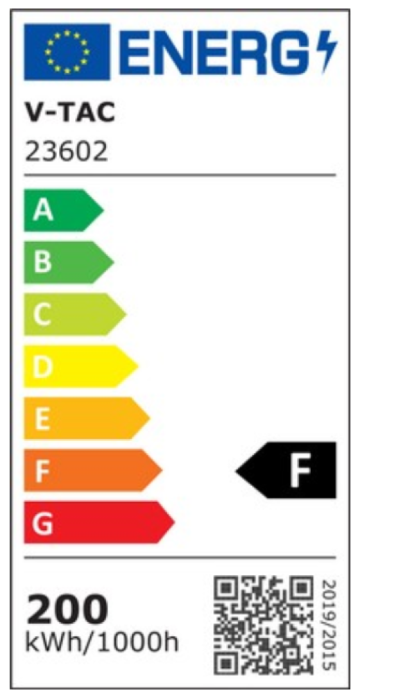 Proiettore led V-tac 200W 4000K bianco VT-44204 - 23602 06