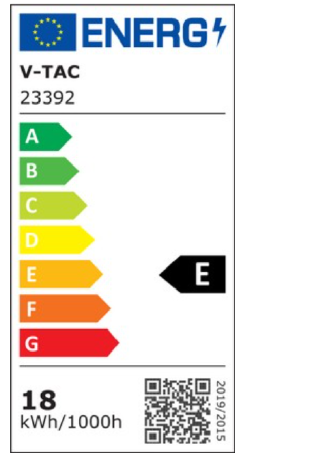 Plafoniera led impermeabile V-tac Chip Samsung GT 18W 6500K VT-12017  - 23392 06