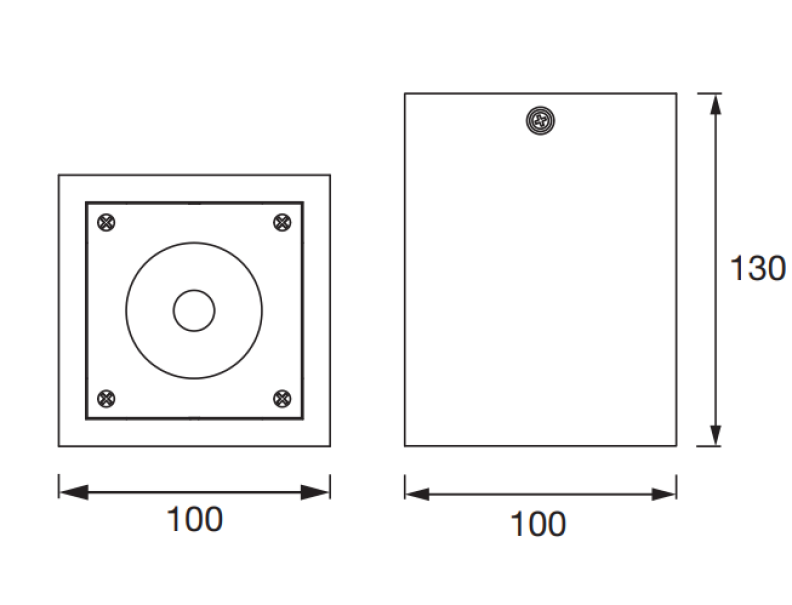 Plafoniera led smart Ledvance 8W 3000-6500K legno - LUM757660WF 03