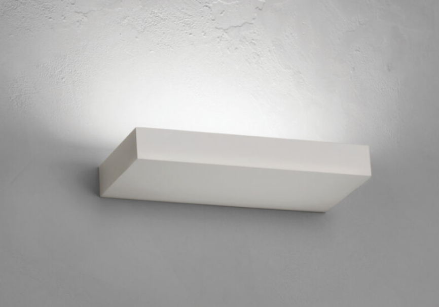 Lampada da parete led Nobile Illuminazione Plank 20W 3000K bianco - PK30/1A/3K/W 01