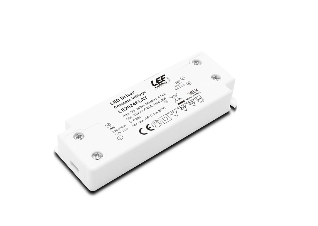 Alimentatore led a tensione costante LEF 20W 840mA  - LE2024FLAT 01