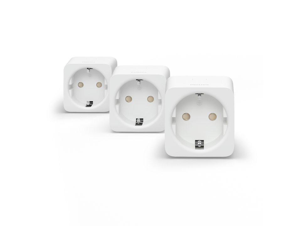 Prese smart Philips Hue max 2300W bianco 3pz - 25834100 01