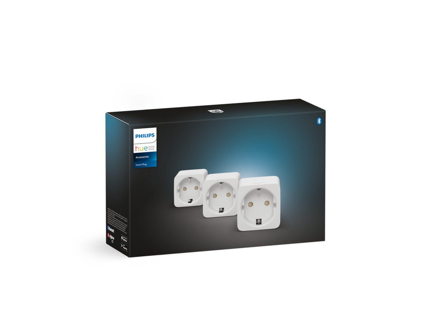 Prese smart Philips Hue max 2300W bianco 3pz - 25834100 02