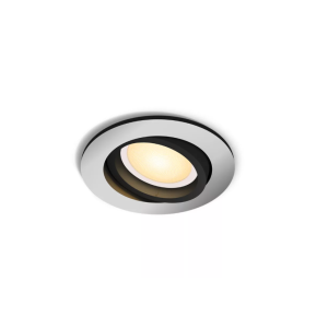 Faretto ad incasso led orientabile bluetooth  miliskin 4.2w 2200-6500k alluminio - 31975200