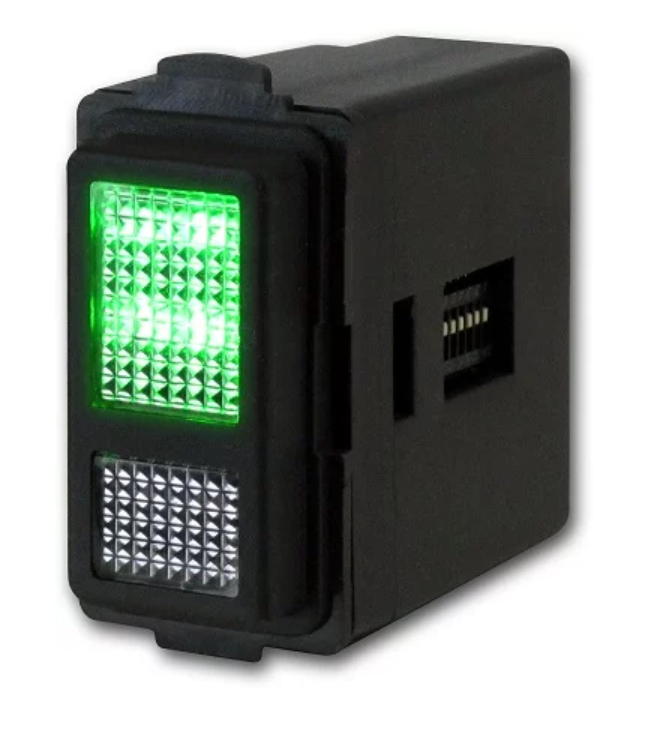 Indicatore supplementare di stato IESS su bus RS485 nero - ISLIGHT 01