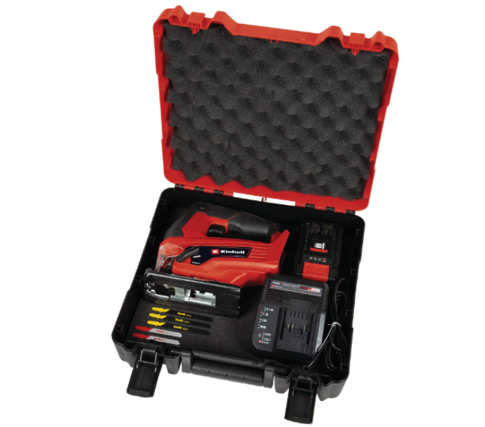 Seghetto alternativo a batteria Einhell TC-JS 18 Li 18V 2.5Ah rosso - 4321228 03